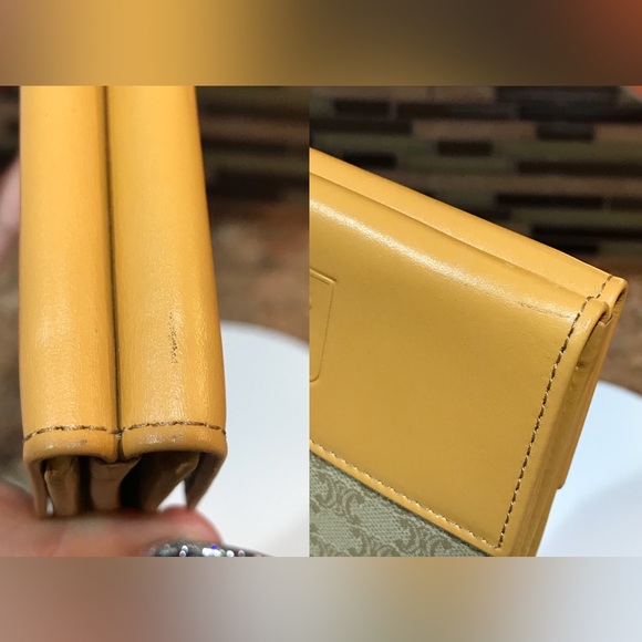 CELINE Signature Macadam Trifold Wallet π§‘ - Picture 14 of 16